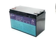 Customized Capacity 12.8V 100Ah Lithium Deep Cycle Battery Low Self Discharge