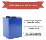 Waterproof 42v 43.4v 60ah Sodium Ion Battery SIB Pack For Villa Elevator