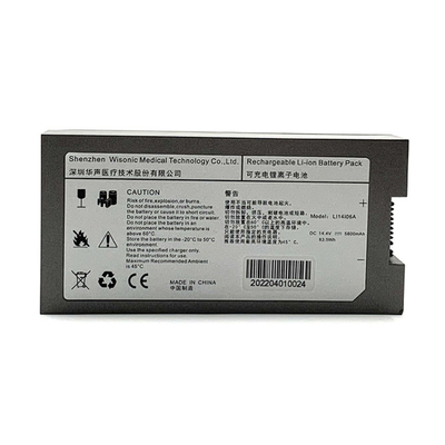CE Medical Equipment Battery 5800mAH 14.4V Lithium Ion Battery For Ultrasound Machine
