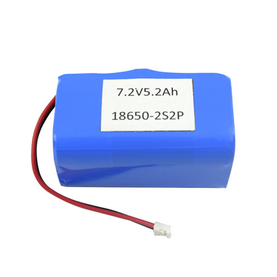 1000 Cycle Time Smart Home Battery Backup 7.2V 5.2AH Lithium Ion Battery